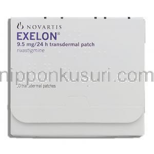 エクセロン Exelon,  リバスチグミン 4.6mg/24H, 9.5mg/24H 経皮吸収パッチ (Novartis)