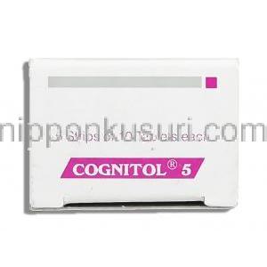 コグニトル Cognitol , カビントン ジェネリック,  ビンポセチン 5mg （Sun Pharma） 箱