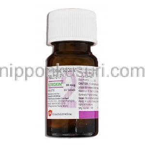 エルトロシン Eltroxin, レボチロキシン  25mg （GSK）