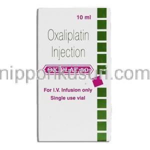 オキシプラチン Oxaliplatin, エルプラット ジェネリック, オキサリプラチン 50mg (Sun Pharma) 箱