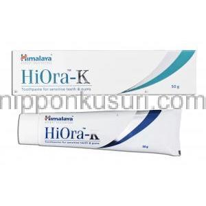 ヒマラヤ Himalaya HiOra-K アーユルベーダ処方　知覚過敏歯肉・歯茎用　歯磨き粉