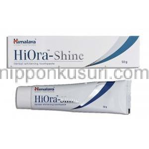 ヒマラヤ Himalaya HiOra-Shine アーユルベーダ処方ハーブ配合ホワイトニング　歯磨き粉
