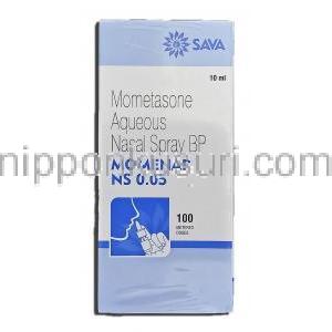 モメタゾン アクエリアス Mometasone Aqueous, ナゾネックス ジェネリック, Nasal Spray, フランカルボン酸モ