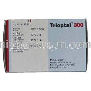 トリオプタル300 Trioptal 300, トリレプタル ジェネリック, オキシカーブ, 錠 製造者情報