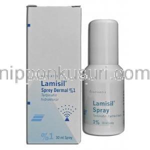 ラミシルスプレー Lamisil Sprey, テルビナフィン 1%, 30ml, 外用スプレー