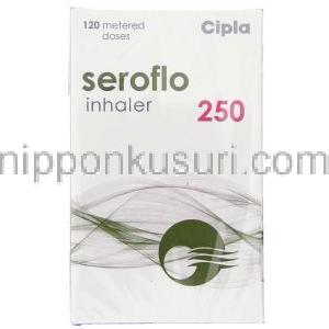 セレタイド125 Seretide 125,  サルメテロール/ フルチカゾン, エボヘイラー吸入剤