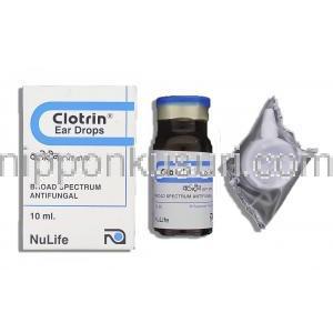 クロトリン Clotrin, クロトリマゾール  5ml  点耳液 (NuLife)