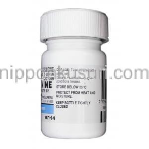 D-ペナミン D-Penamine, メタルカプターゼ ジェネリック, ペニシラミン, 125 mg, 錠, ボトル記載情報
