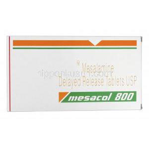 メサコールDR Mesacol DR 800, アサコール ジェネリック, メサラミン DR 800mg, 錠, 箱