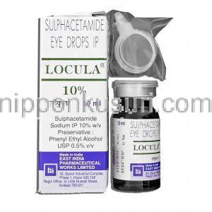 塩化スルファセタミド, Locula, 10% 10ML 点眼薬 (East India Pharma)