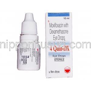 4クィン‐DX,モキシフロキサシン / デキサメタゾン配合　点眼薬 10ml