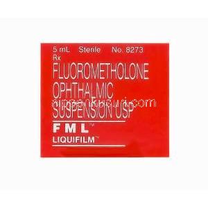 FML、フルオロメトロン点眼サスペンション1mg/ml（5ml）　トップラベル