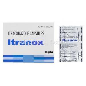イトラノックス　Itranox、ジェネリックイトラコナゾール、イトラコナゾール100mg
