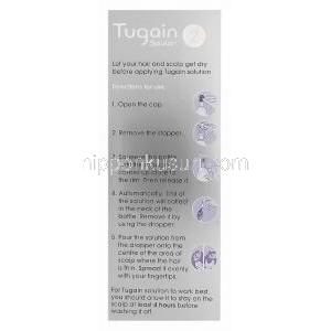 Tugain　ツゲインソリューション2、ジェネリックロゲイン、ミノキシジル局所用溶液2％60ml