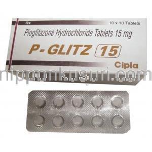 ジェネリック・アクトス, ピオグリタゾン 15 mg