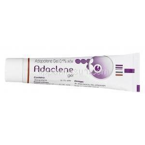 Adaclene　15gm　アダクレーン、ジェネリックディファ、アダパレンゲル0.1％　チューブ