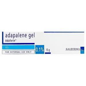 Adaclene　15gm　アダクレーン、ジェネリックディファ、アダパレンゲル0.1％　箱