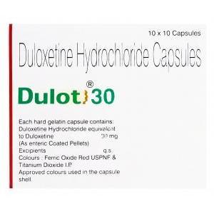 Dulot30　デュロット30、ジェネリックシンバルタ、デュロキセチン30mg　製造情報
