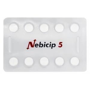 ネビシップ　Nebicip、ジェネリックネビレット　Nebilet、ネビボロール5mg 包装シート