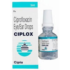 シプロックス　Ciplox、シプロフロキサシン点耳/点眼薬0.3％ 5ml