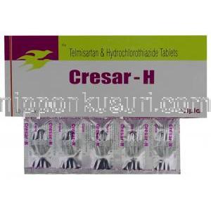 クレサール　Cresar-H、ジェネリックミカルディスH、テルミサルタン 40mg/ ヒドロクロロチア