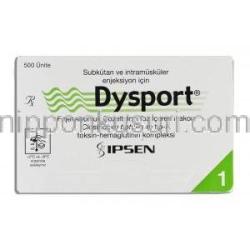 ディスポート Dysport, A型ボツリヌス菌毒素製剤 注射