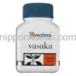 ヒマラヤ HImalaya バサカ Vasaka アーユルベーダ処方呼吸器機能サポート