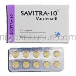 サビトラ10 Savitra-10, ジェネリック レビトラ, バルデナフィル10mg 錠 (Sava medica)