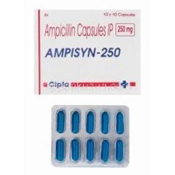 アンピシン　Ampisyn-250、ジェネリックオム二ペン　Omnipen250、アンピシリン250mg