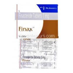 フィナックス Finax, プロペシア ジェネリック, フィナステリド 1mg, 錠