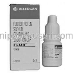 フルール Flur, フルルビプロフェン 5ml 点眼薬