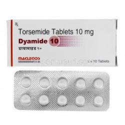ダイアミド Dyamide, デマデックス ジェネリック, トラセミド  10mg 錠
