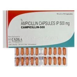 Campicillin-500　キャンピシリン、ジェネリックオムニペン、アンピシリン500mg