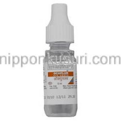 フルルビプロフェン（Generic Ocufen）, Ocuflur, 5ml 点眼薬 (FDC) ボトル