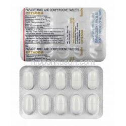 セタドム (ドムペリドン/ アセトアミノフェン) 錠剤