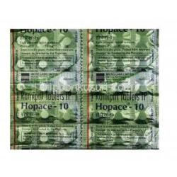 ホペース 10 , ラミプリル10mg, 錠剤, シート情報