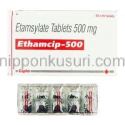 エタンシラート, エタシル Ethasyl 500mg 錠