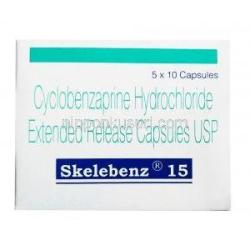 スケルベンツ (シクロベンザプリン) 15 mg 箱