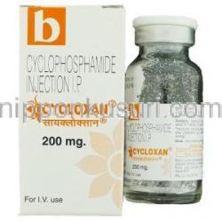 サイクロキサン Cycloxan, エンドキサン ジェネリック, シクロホスファミド 200mg 注射
