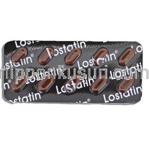 ロバスタチン, LOSTATIN, 10MG 錠  (DR.REDDY)　包装