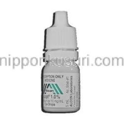 エイゾプト Azopt, ブリンゾラミド 1 % x 5ml 点眼薬 (Alcon) ボトル