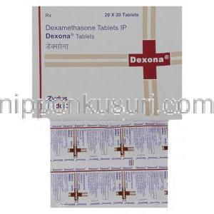 デキソナ, デキサメタゾン 0.5 mg 錠