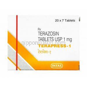 テラプレス, テラゾシン 1mg 箱