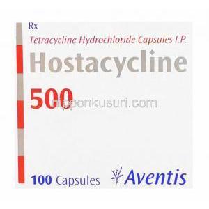 ホスタサイクリン, 塩酸トラサイクリン,  500 mg 箱