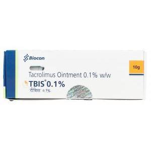 TBIS 0.1%, プロトピックジェネリック,タクロリムス軟膏 0.1% 10g 箱