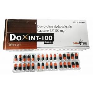 ドキシント-100, ビブラマイシンジェネリック,　ドキシサイクリン 100mg
