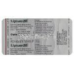 リプバス, アトルバスタチン 20 mg