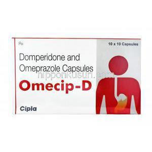 オメシップ - D,　(ドンペリドン/ オメプラゾール) 箱