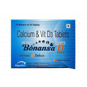 ボナンサ D (カルシウム/ ビタミンD3) 箱