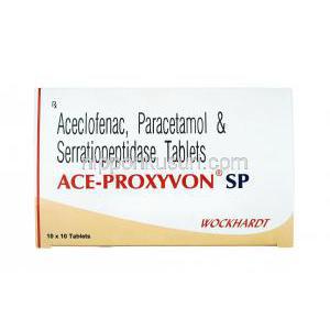 エースプロクシボン SP (アセクロフェナク/ アセトアミノフェン/ セラチオペプチダーゼ)